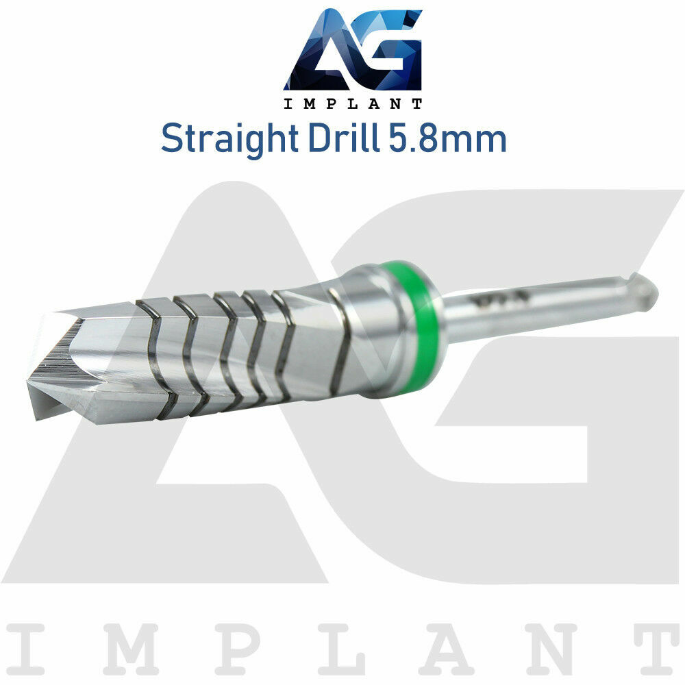 Straight Drill 1.9mm~5.8mm External Irrigation Tool Dental