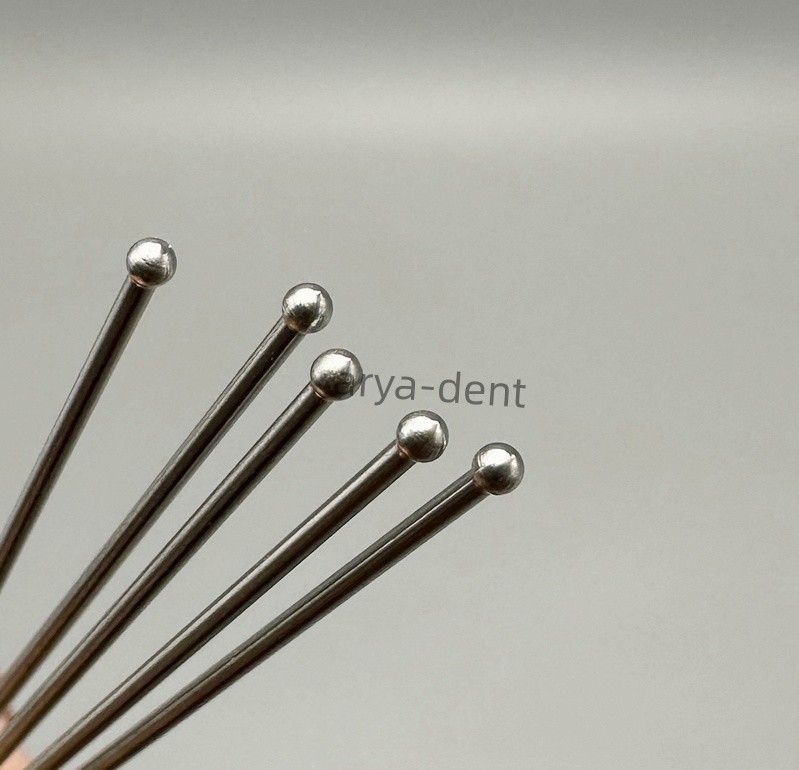 10pcs Dental Ortho Ball Hooks Retainer Clasp Oblique Clasps Bars 0.7/0.8/0.9/1.0