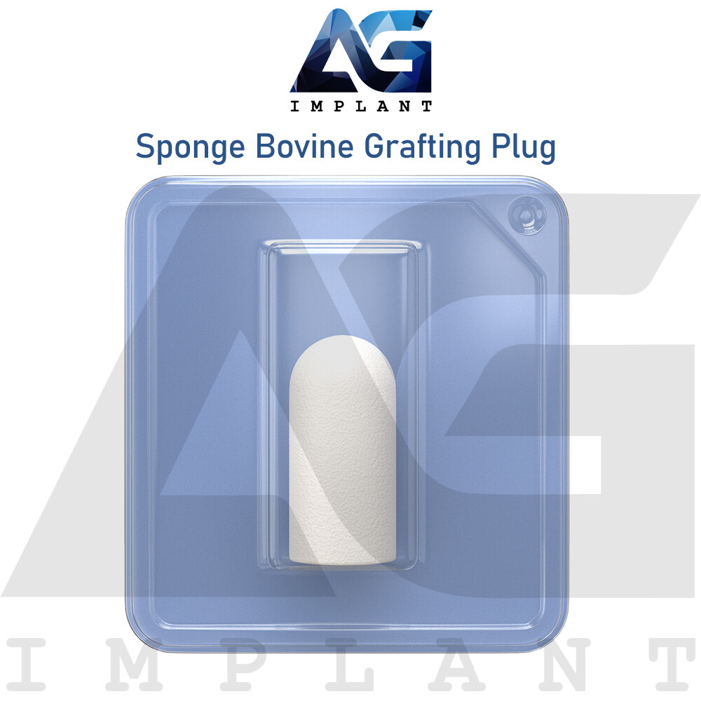 Sponge Graft 5 Plugs Collagen Sterile Blister Natural Material Composite