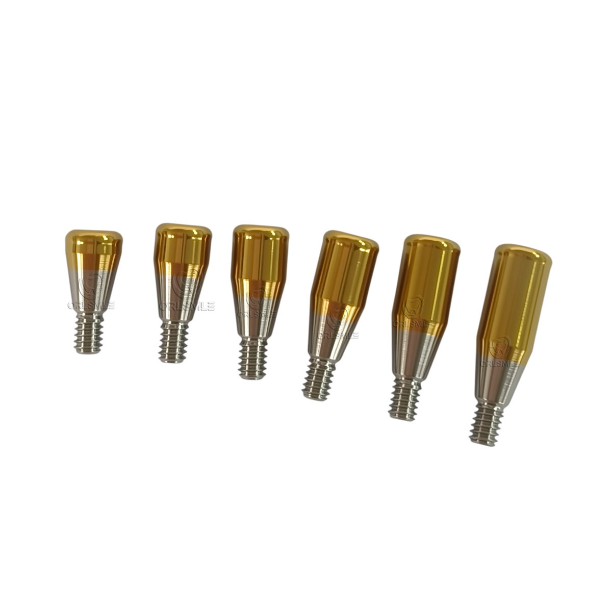 Locator abutment Male caps kit Core tools fit to DENTIS platform GH1-6