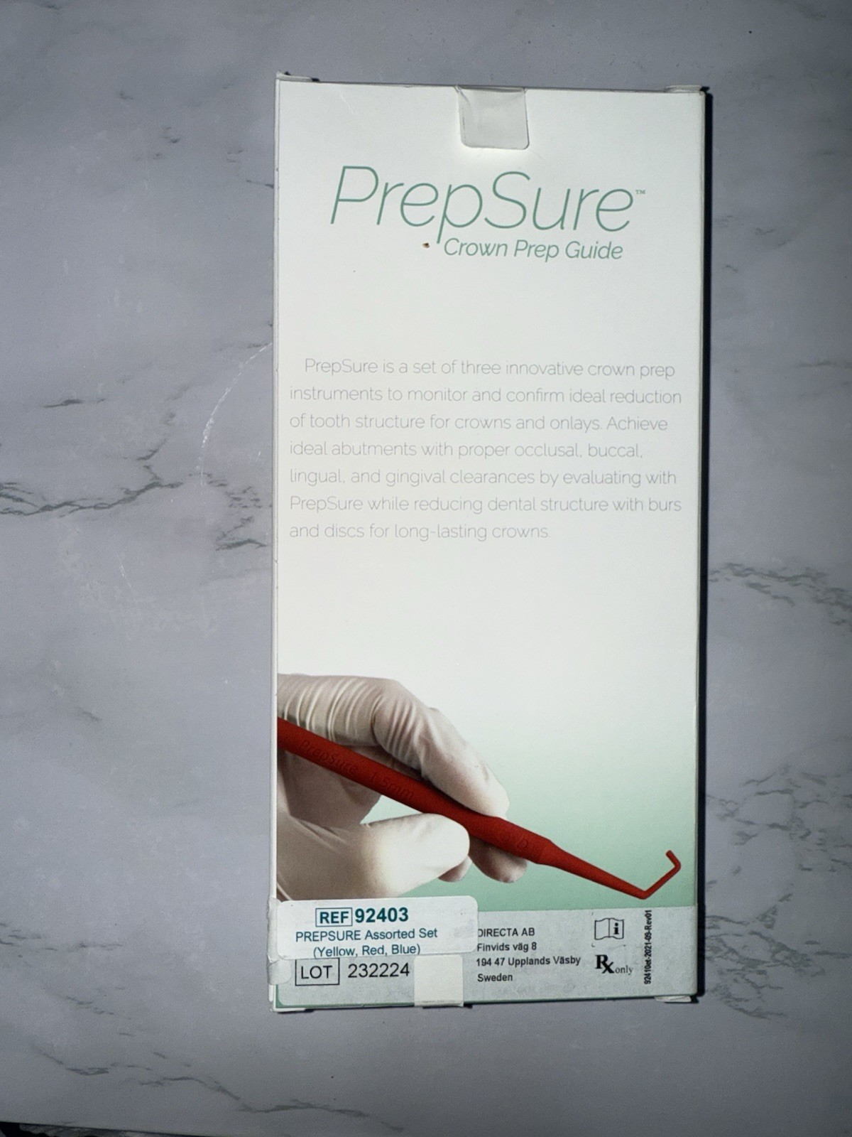 ContacEZ PrepSure Classic Colors Crown Prep Guide Assorted Sizes 3/Pk