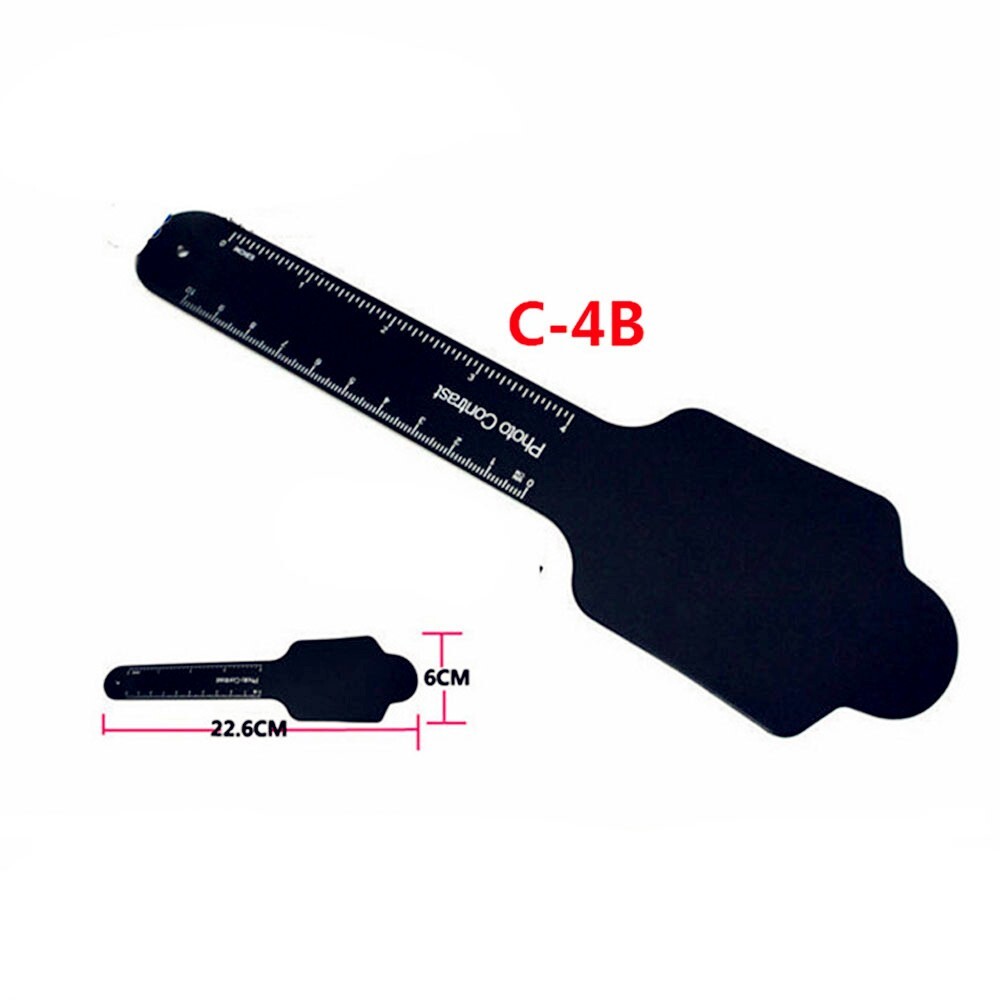 6pcs Dental Photo Contrast Black Background Board Palatal Photography Contraster