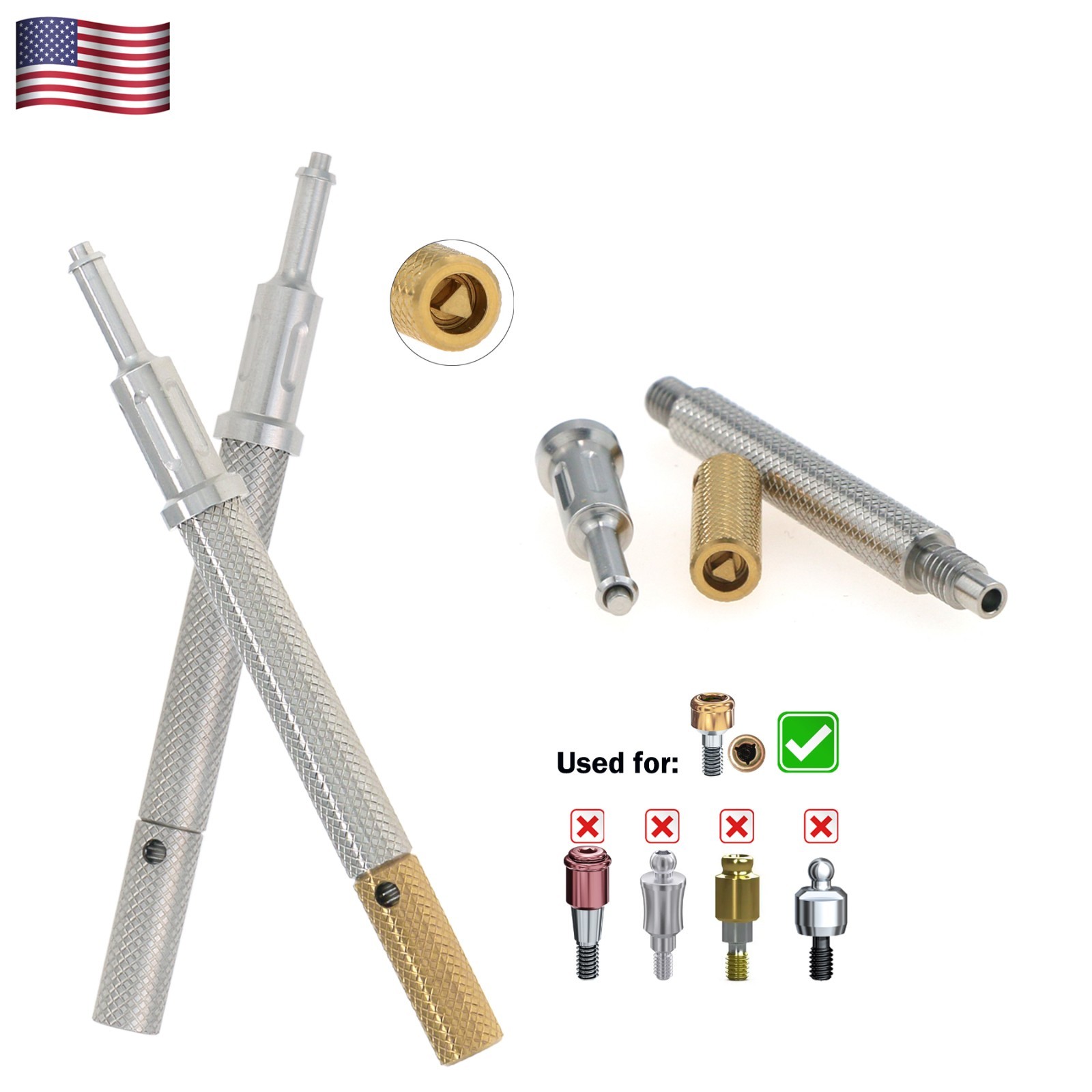 US Locator Tapered Abutment for Nobel Active Biocare Conical Connection NP 1-5mm