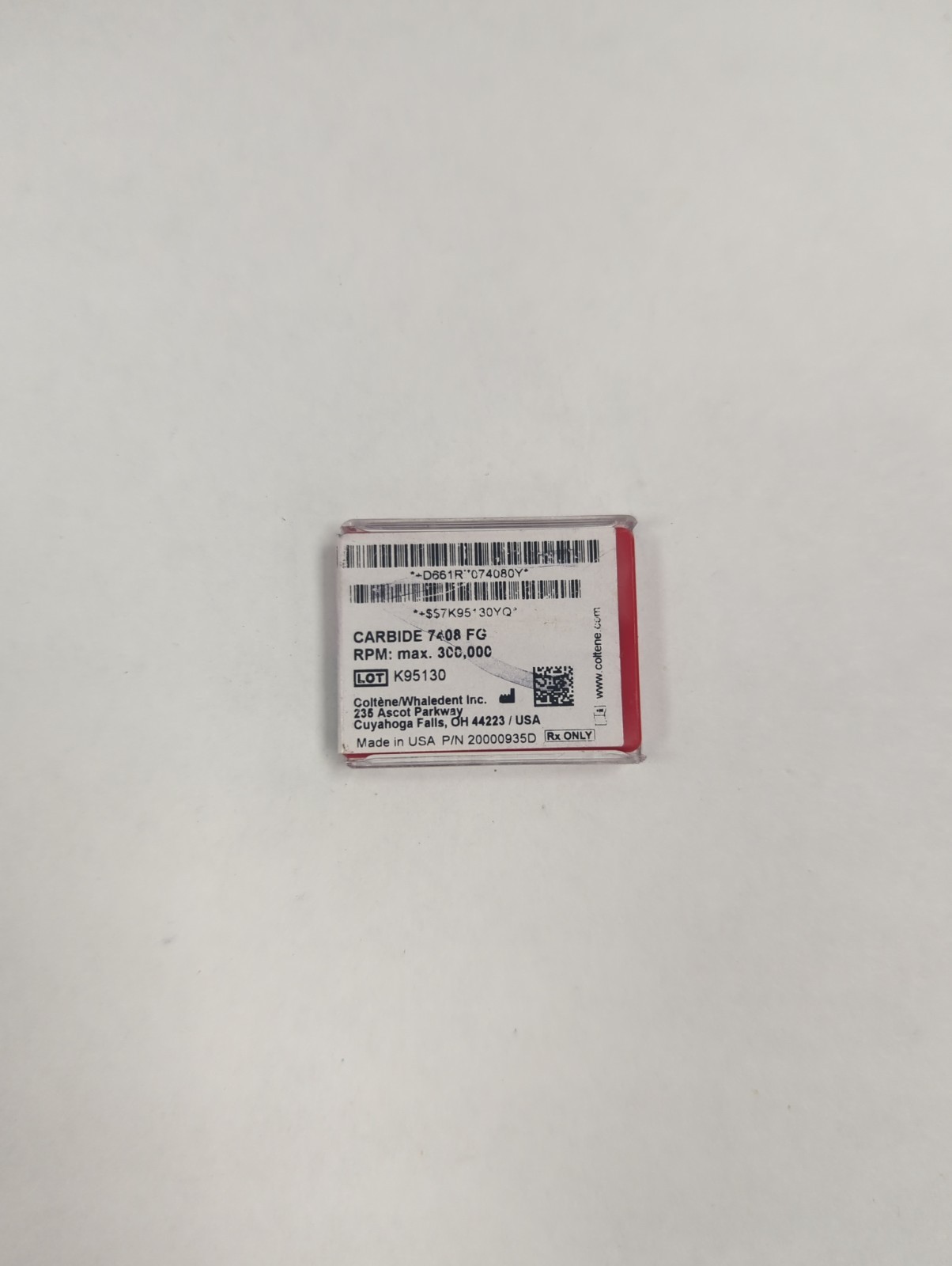 Alpen Carbide Instruments #R707408 Bur- 1 Pk of 5 Burs
