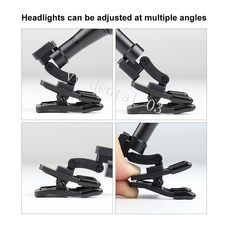 Dental 5W Wireless Dental LED Headlight – Rechargeable Clip-On Design