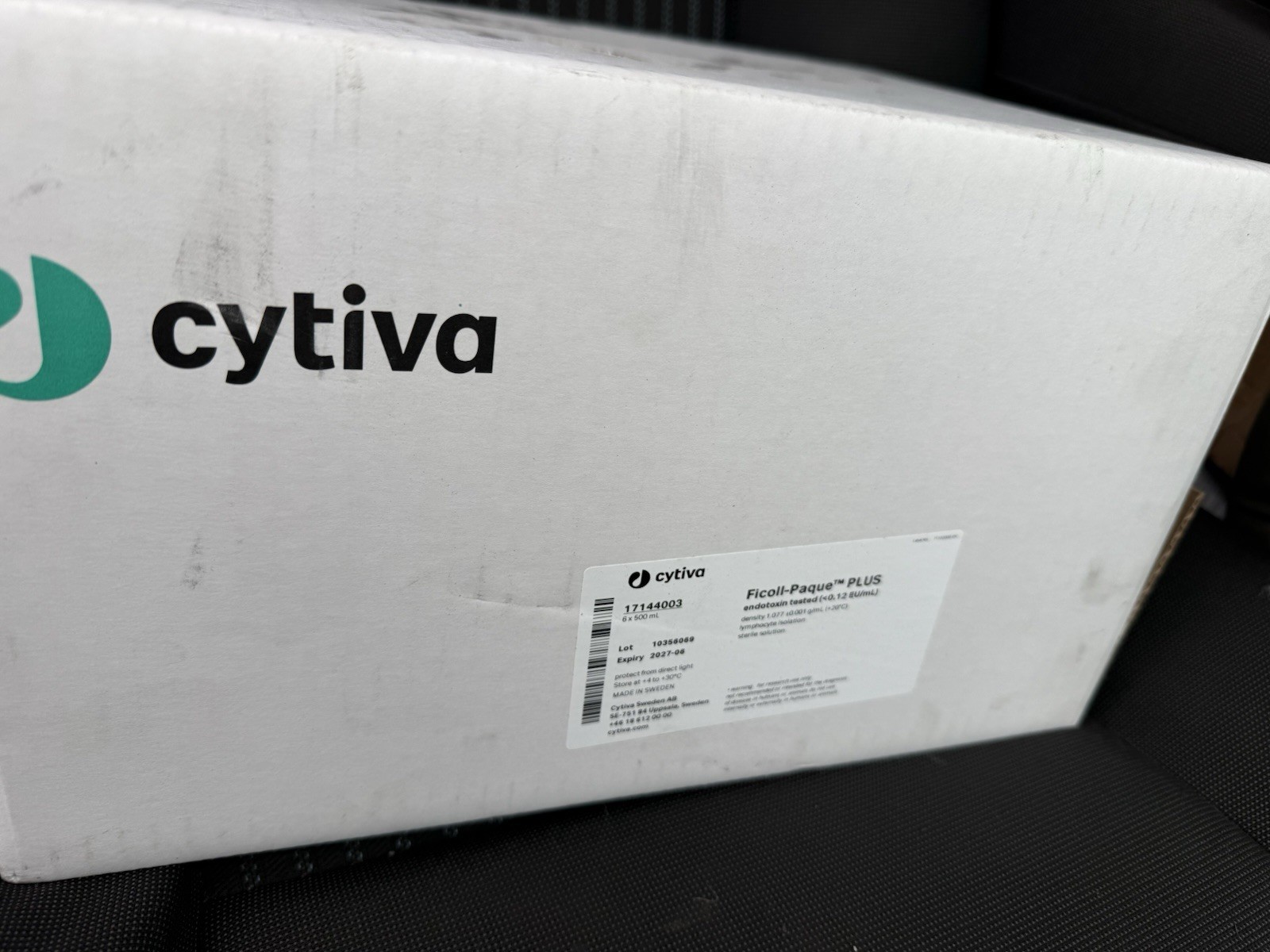 Cytiva Ficoll Paque Plus 6X500 Ml – 17144003 Exp 06/2027