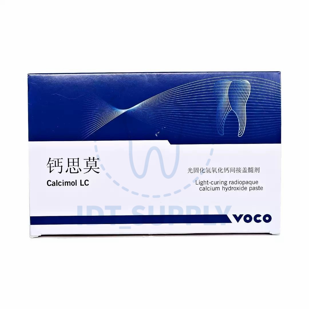 VOCO Calcisol Light Cure Calcium Hydroxide Liner 2.5g x 2 Pulp Capping Base