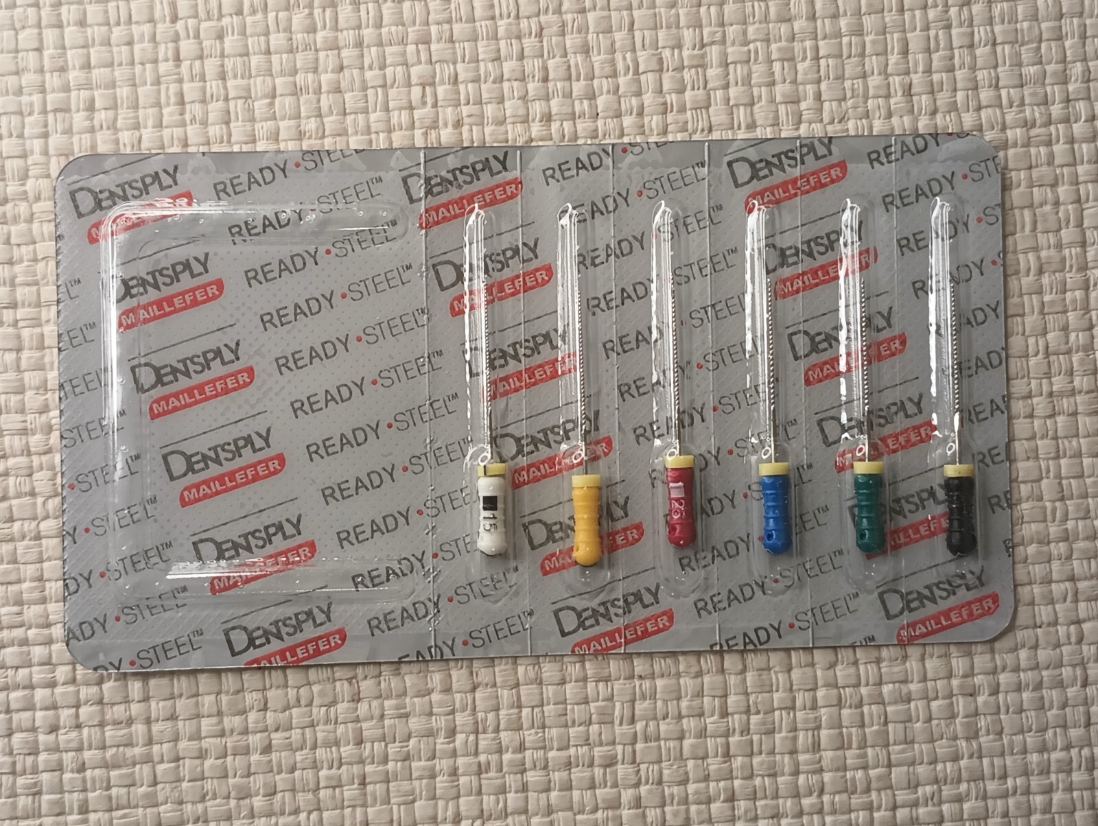 Dentsply Maillefer Endodontic K-Files 6pcs/Pack Ready Steel