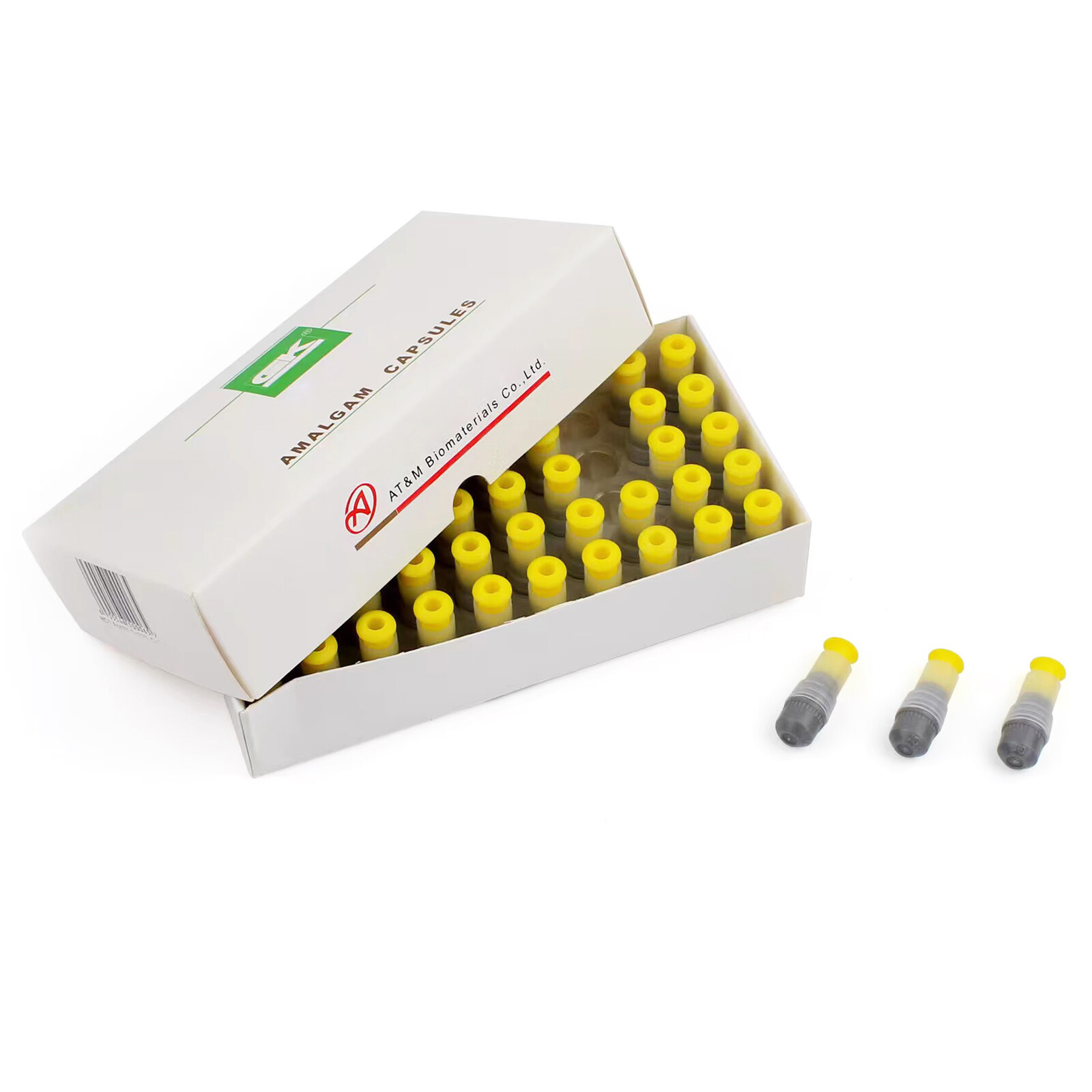 Dental Alloy Amalgam, 1 / 2 / 3 Spill Regular Set, 500 or 50 Capsules, Zinc Free