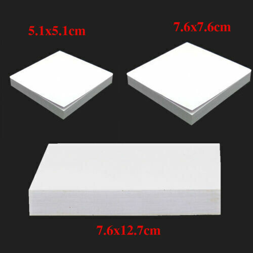 50 Sheets Dental Disposable Mixing Pad Paper Spatula Impression S/M/L 2 Sides