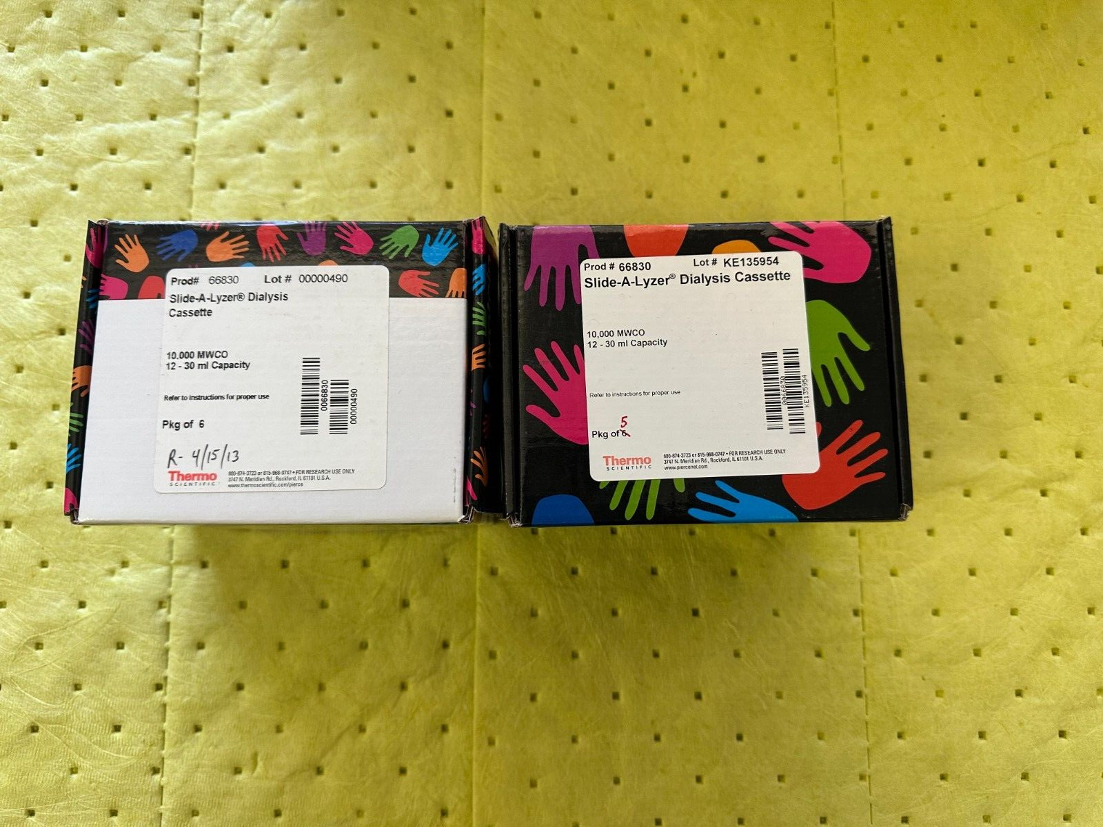 Thermo Slide-A-Lyzer Dialysis Cassette 87730, 10K MWCO/12-30mL, 2 Cassettes