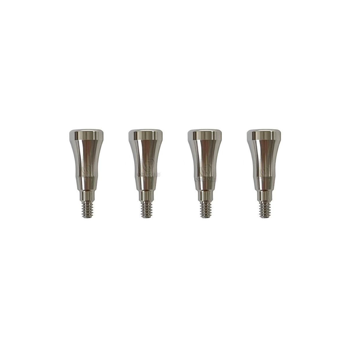 10 pcs Healing abutment healing cap fit to Neodent GM platform D4.5 GH2.5-5.5mm