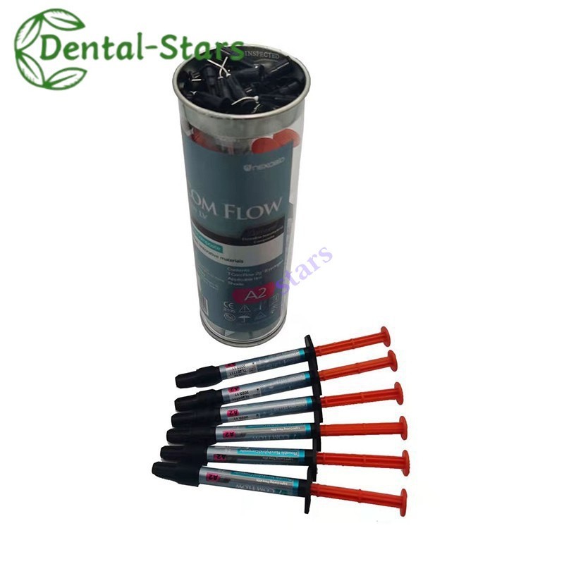 Dental Flowable Light Cure Flow Composite Resin Restorative A2/A3 Shade 2g