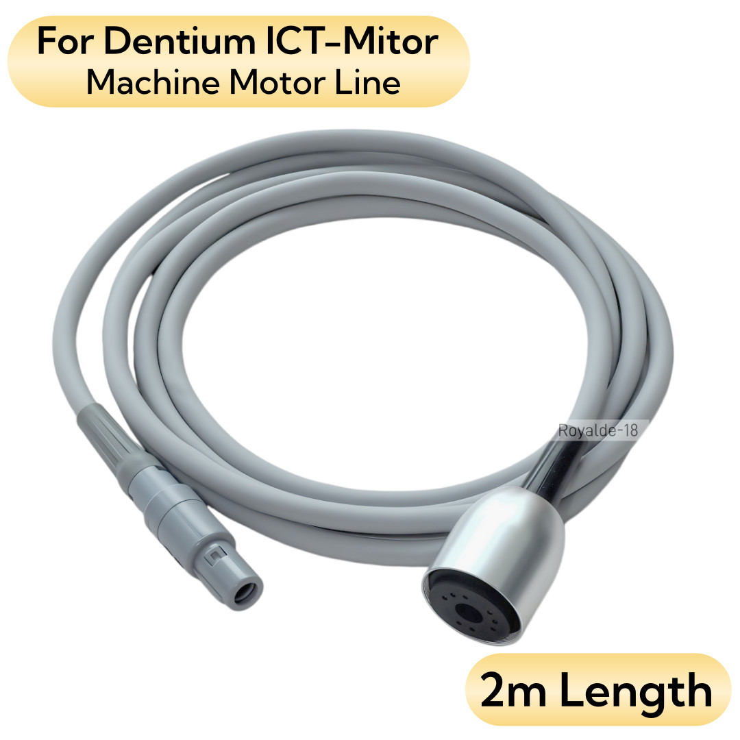 Dental Implan Motor Cable Motor Line Replacement Tube Fits DEN/W&H/KAVO/NSK