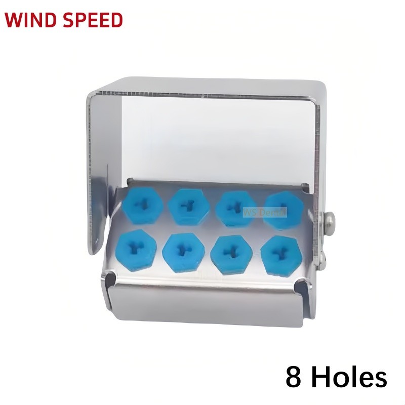 Dental Disinfection Box Implant Drill Burs Organizer Holder Block 8/12/30 Holes