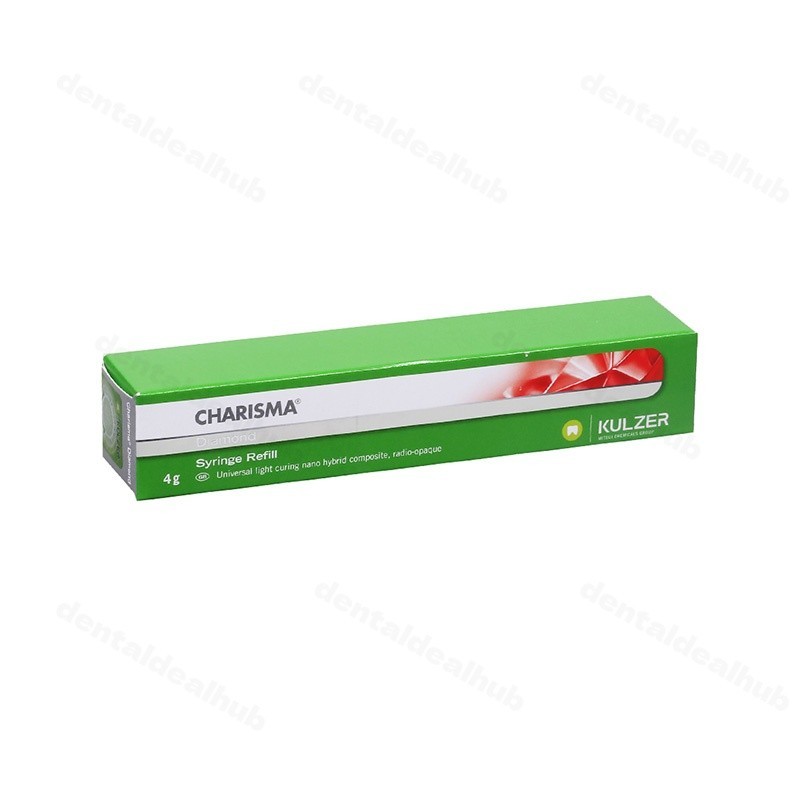 Kulzer Charisma Diamond Composite 4g A2 A3.5 ONE Nano Hybrid Light Cure
