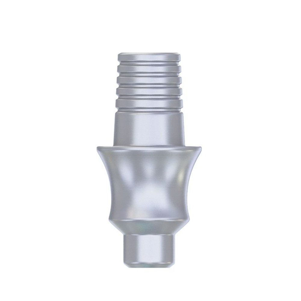 5pcs Dental Ti-Base Concave CAD/CAM Adapter Head Int Rotational With Screw