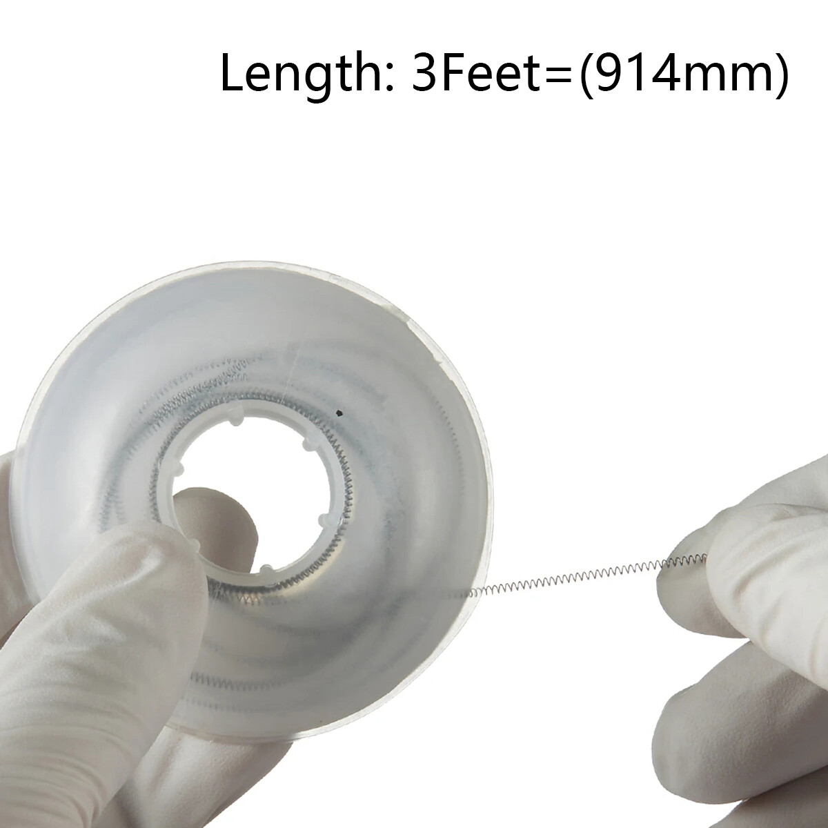 Dental Orthodontic Niti Open Coil Spring Spool Dia.012 *030 ” inch 914mm OR