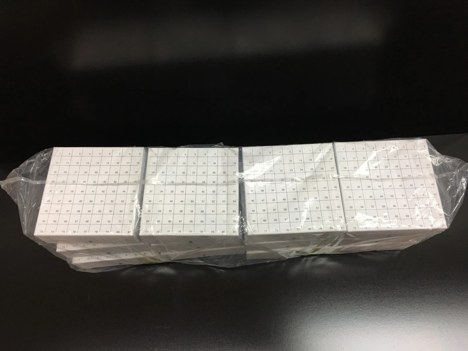 Fisherbrand Cryo Freezer Boxes 81 Slots Lot 12 PCS