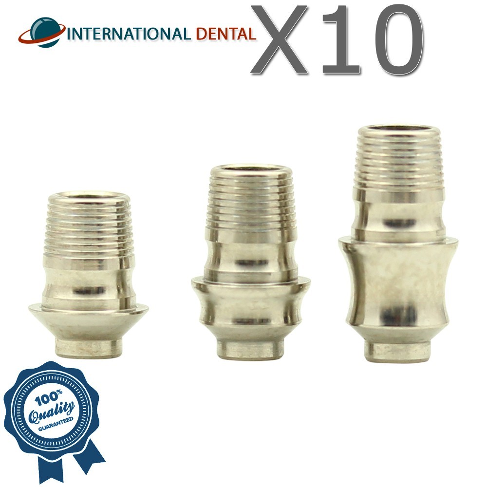 10 Dental Rotational Ti-Base Standard Platform MIS® Seven Compatible Int Hex