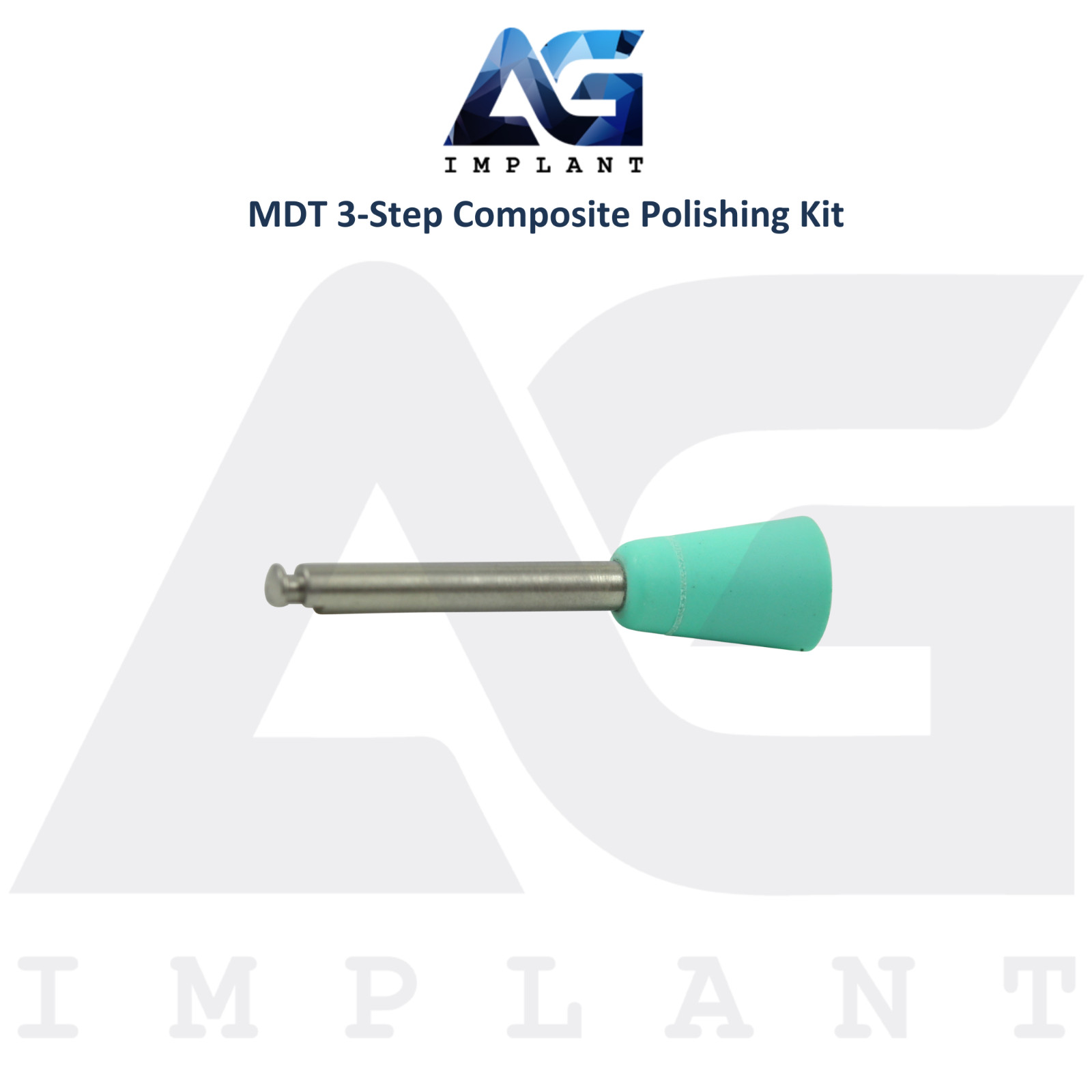 MDT 3-Step Composite Polishing Kit Silicone High-Gloss Finish Dental Restoration