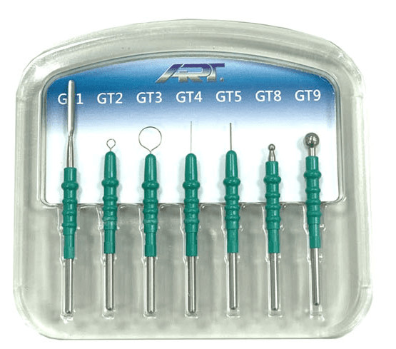 Bonart Style 7 PCS Green Electrode Tips for ART-E1 GT1 GT2 GT3 GT4 GT9