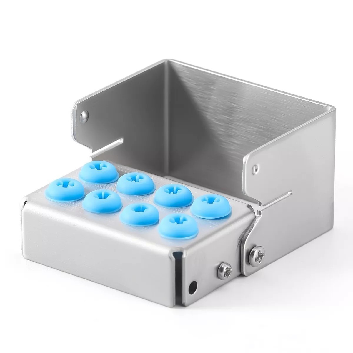 6/8/12/30 Holes Dental Implant Drills Bur Holder Disinfection Box Block