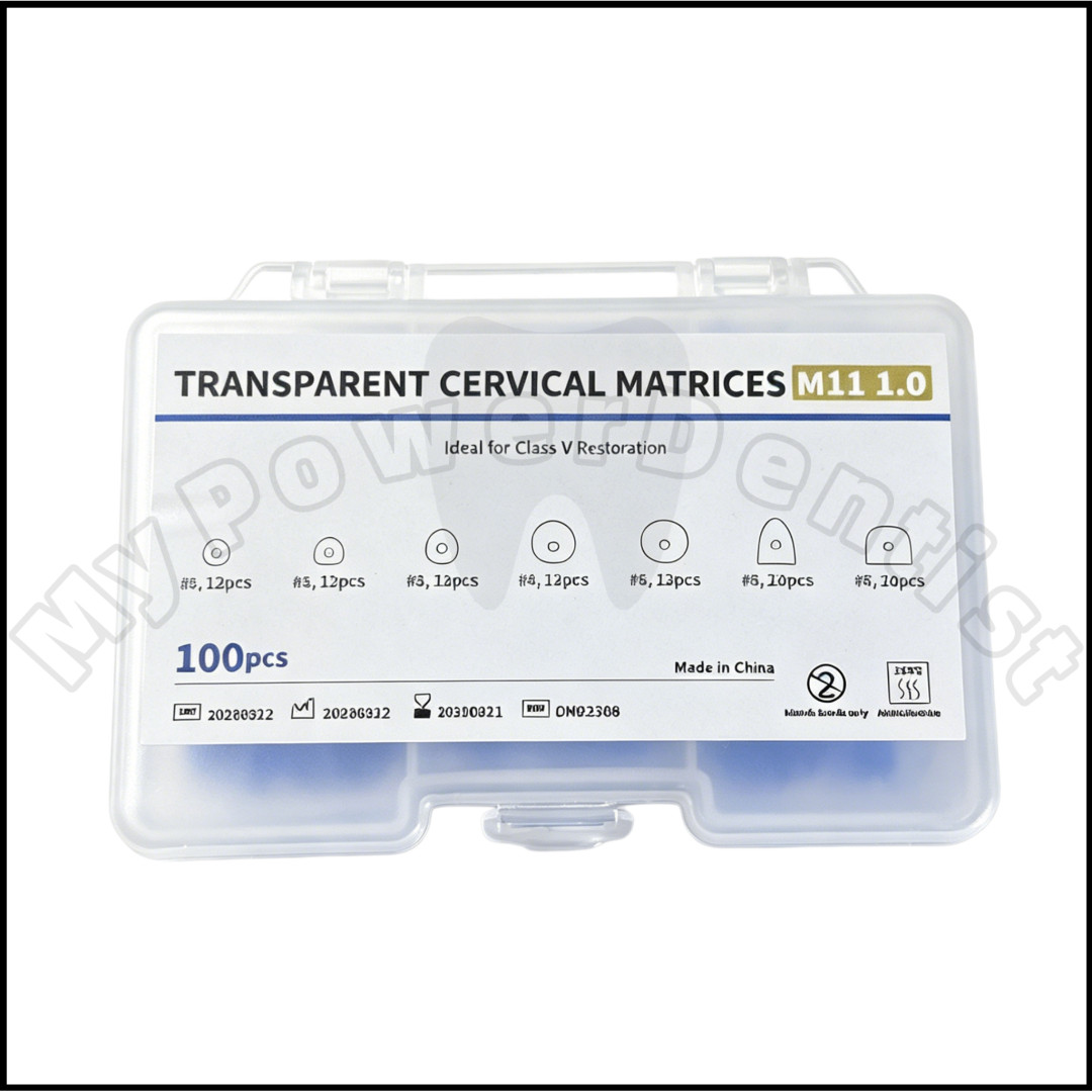 Composite Gingival Retractor Matrices-Dental Cervical Matrix Blue Transparent