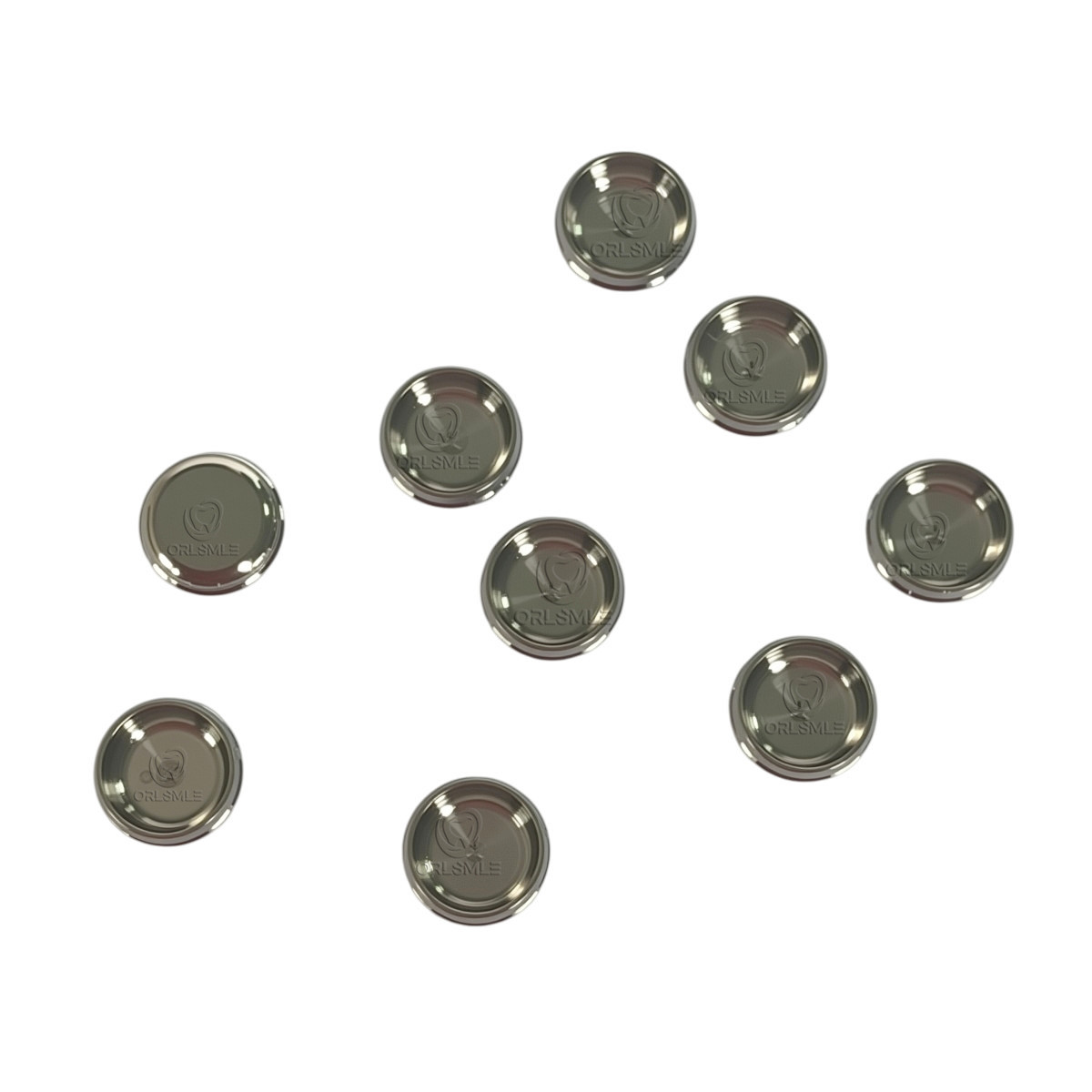 4 pcs Metal housing + 4 pcs black caps for Locator abutment
