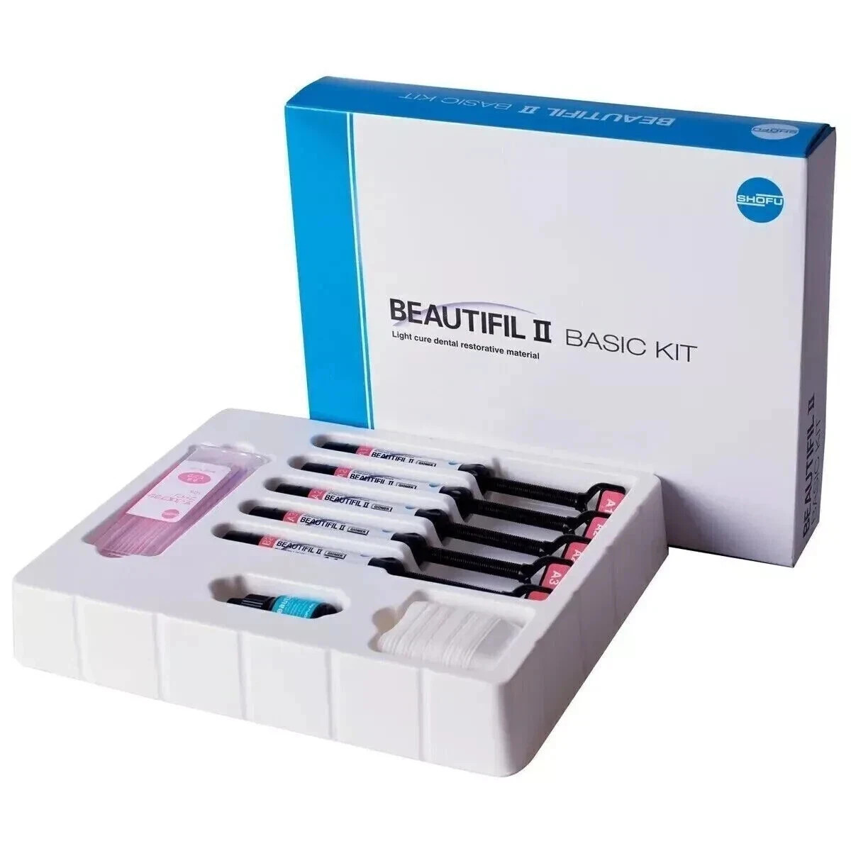 Syr 4gm Each And Bond 6ml Dental Shofu Beautifil Basic Kit Nano Universal 5 FS