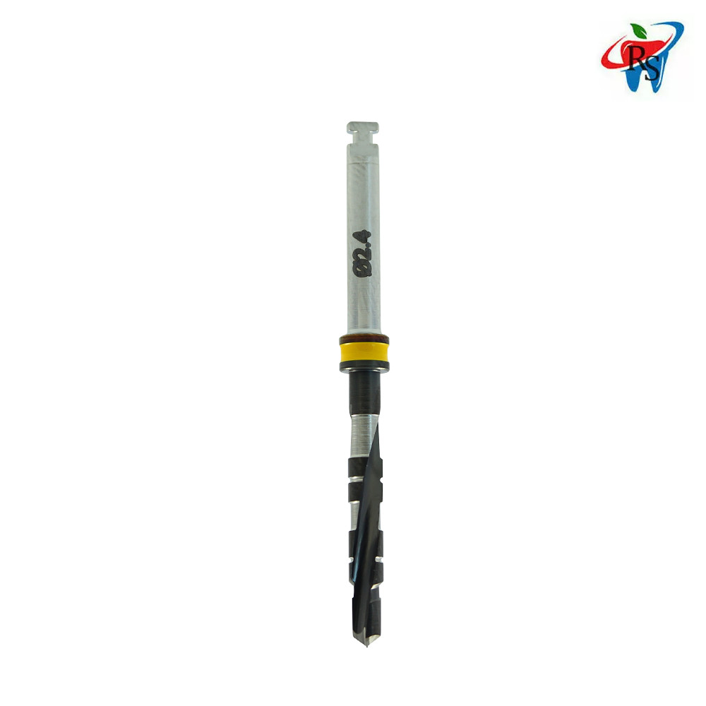 DLC Twist Step Drills Dental L16mm Tool Instrument Carbon Universal Fixture