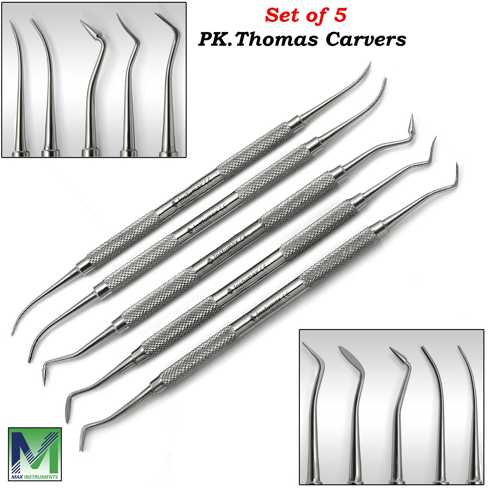 Dental Laboratory Waxing Modelling Carvers Instruments Spatulas Fehan Forceps