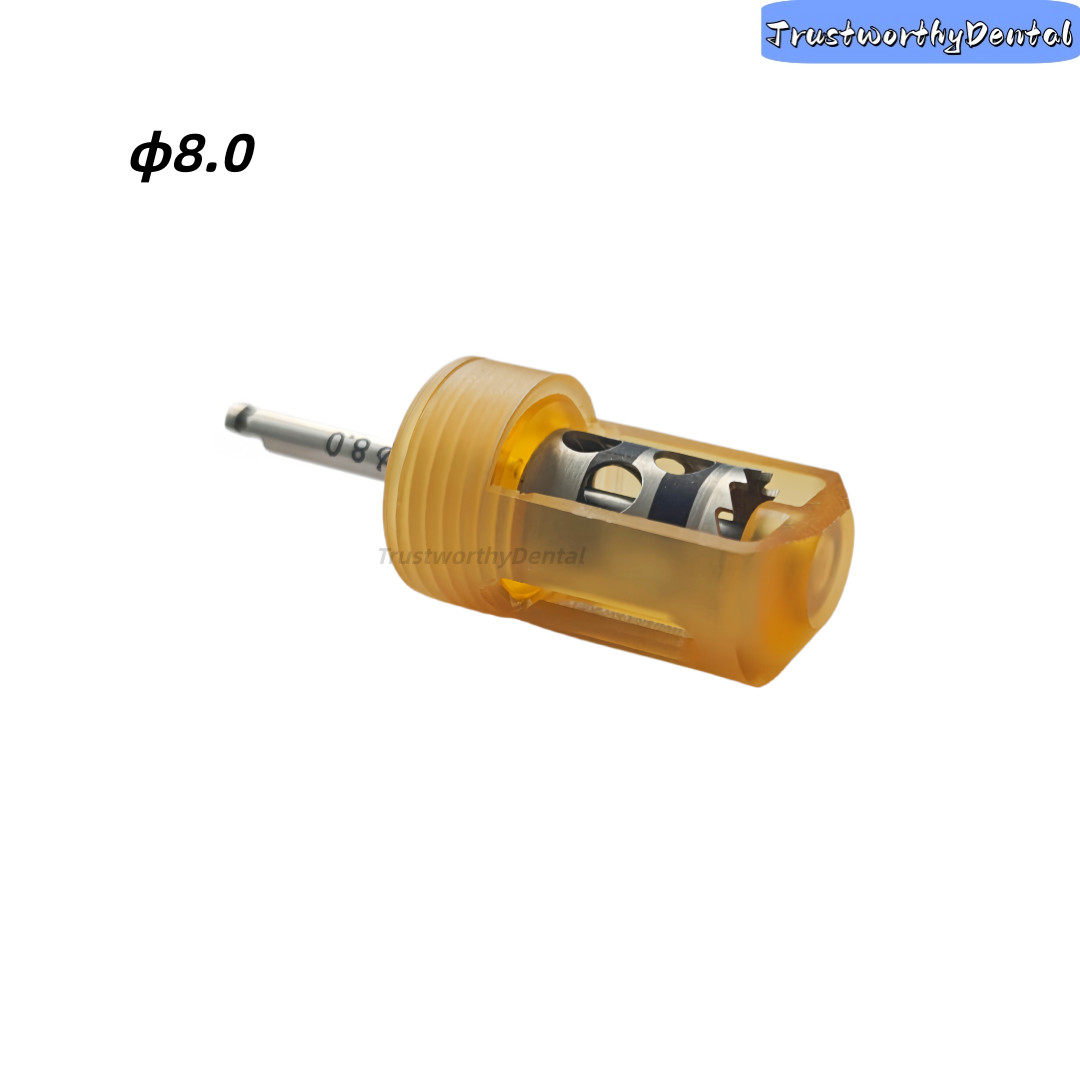 Dental Implant Bone Harvest Drill Semilunar Plastic milling cutter GBR Grafting