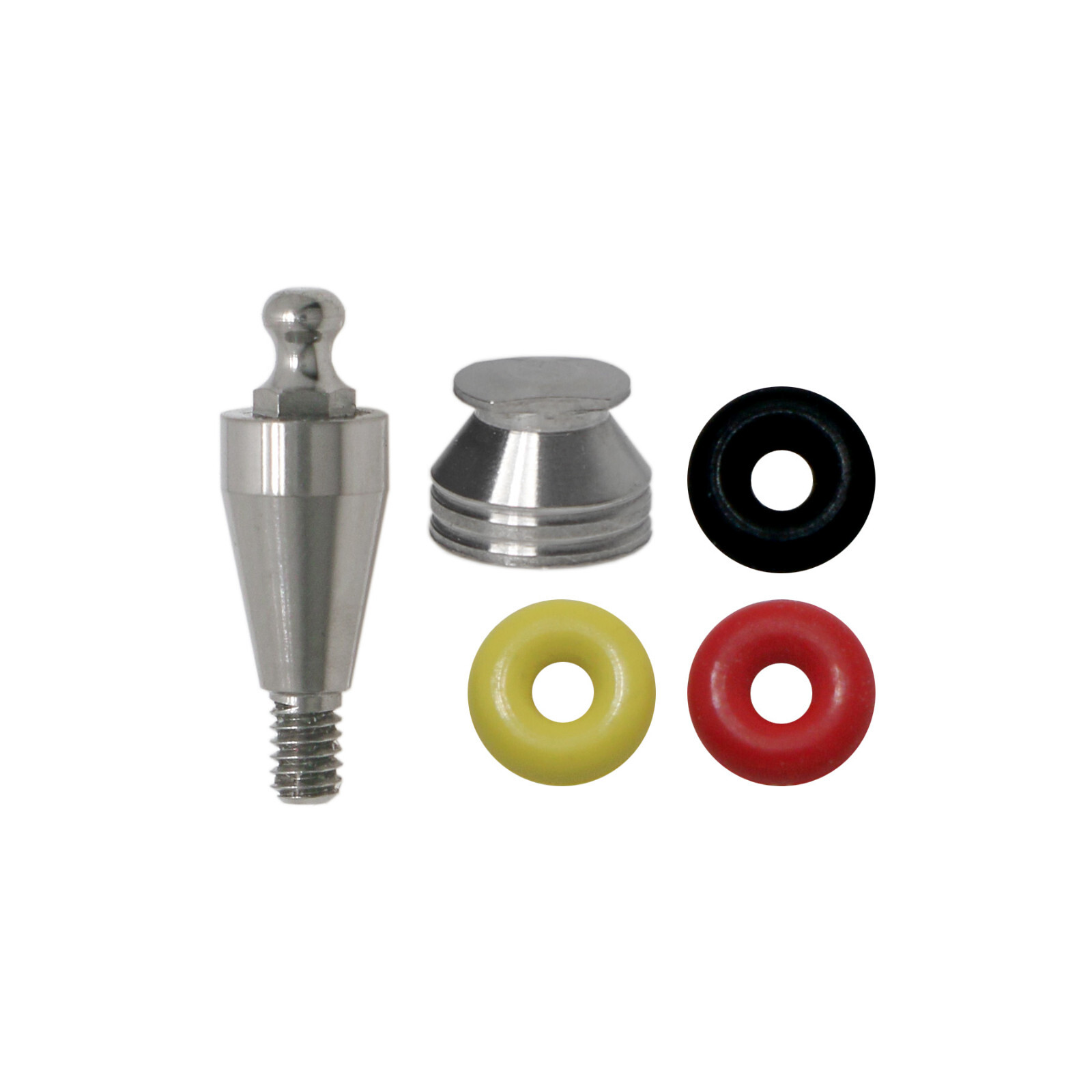 US Hiossen Osstem Implant O-Ring Caps Kit for Dental Ball Attachment Abutments
