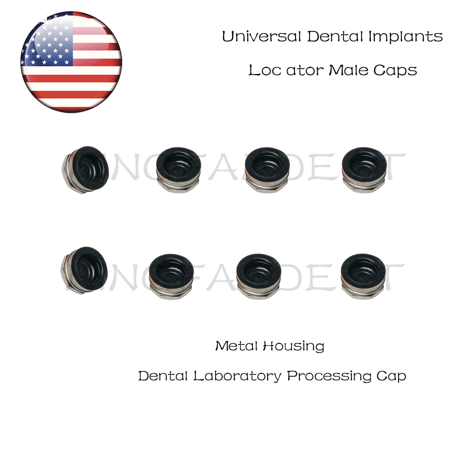 US Locator Tapered Abutment 1-5.0mm height for Zimmer TSV3.5 Mis Adin Implants