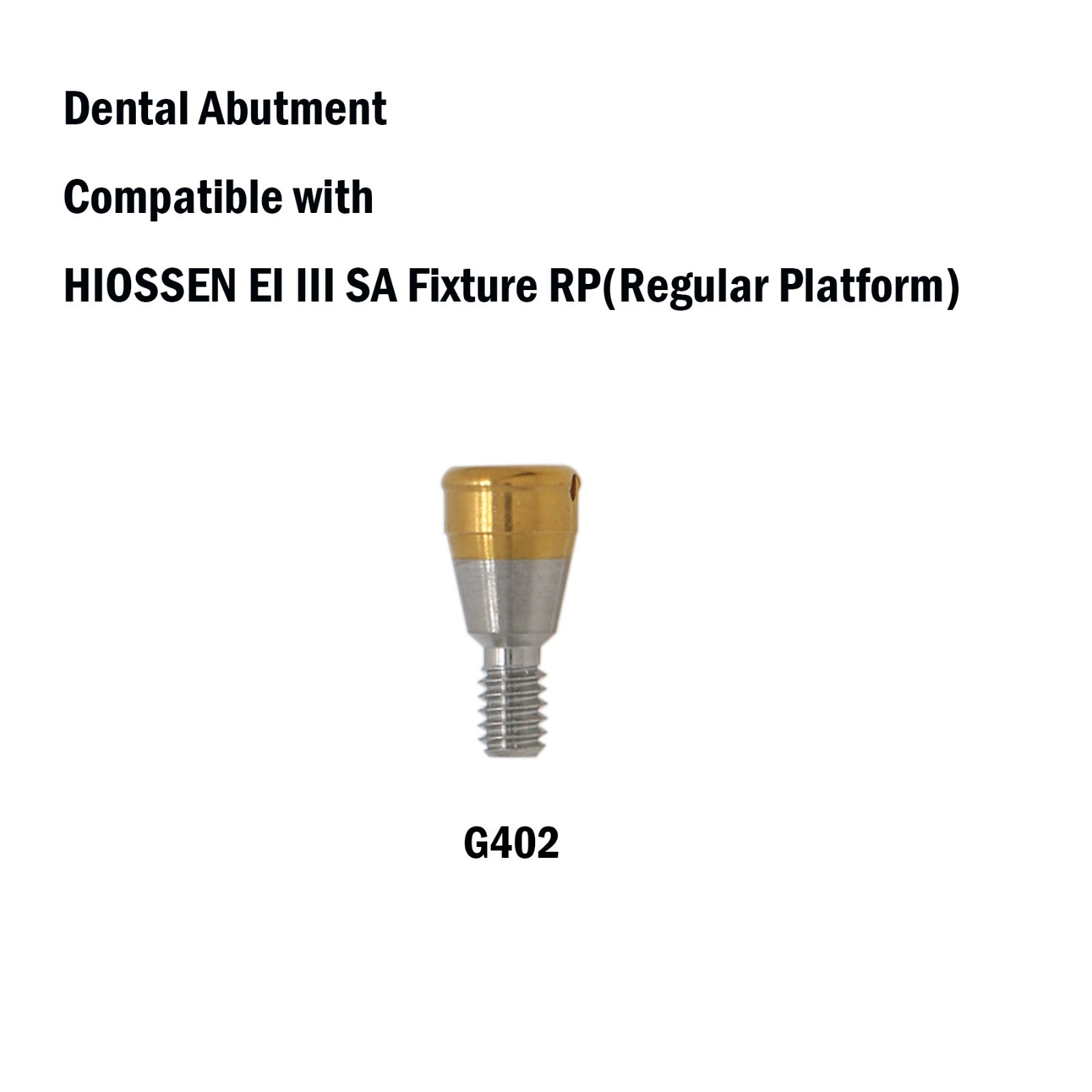 US HIOSSEN ET Locator Overdenture Abutment Male Cap Tool fit Osstem MINI/Regular