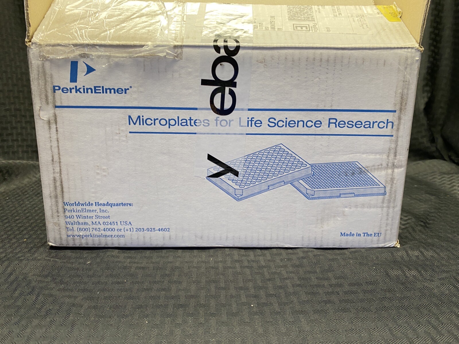 (50) PerkinElmer PS High Binding Black Isoplate 96 Well Plates 6005570