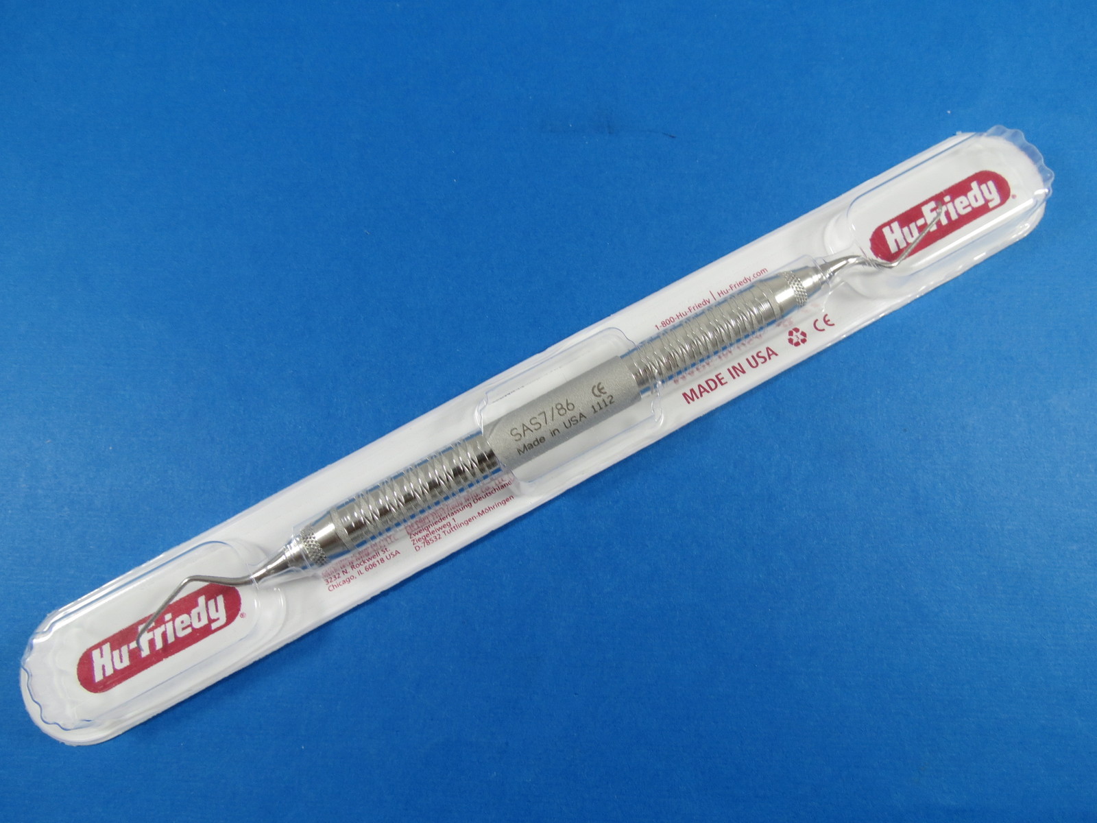 Dental MINI FIVE Gracey Curette No 7/8 SAS7/86 HU FRIEDY