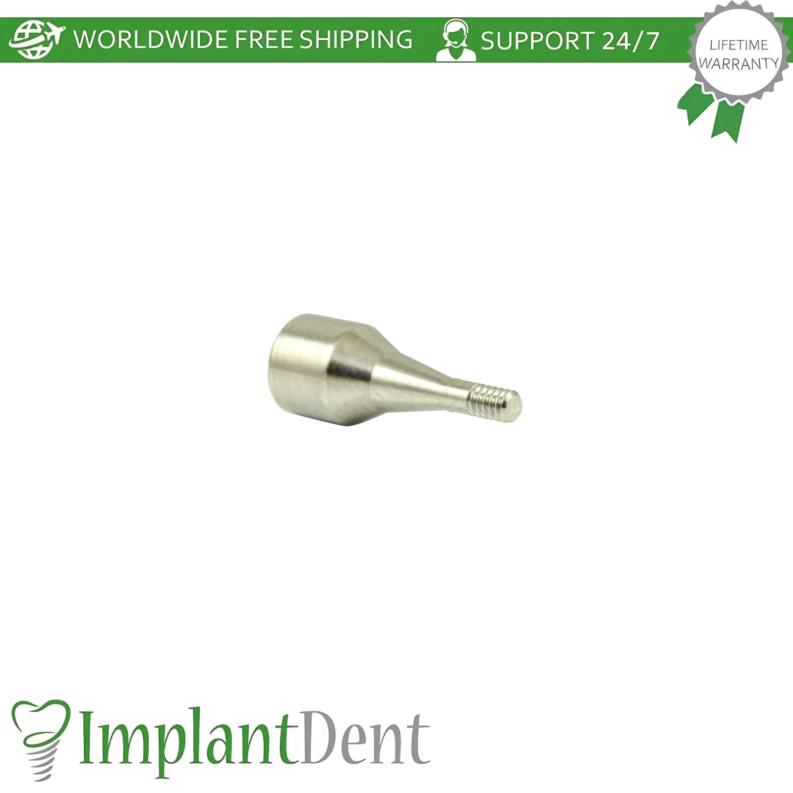 0sstem TS Compatible Mini Platform 2.1mm Healing Cap Dental Prosthetic