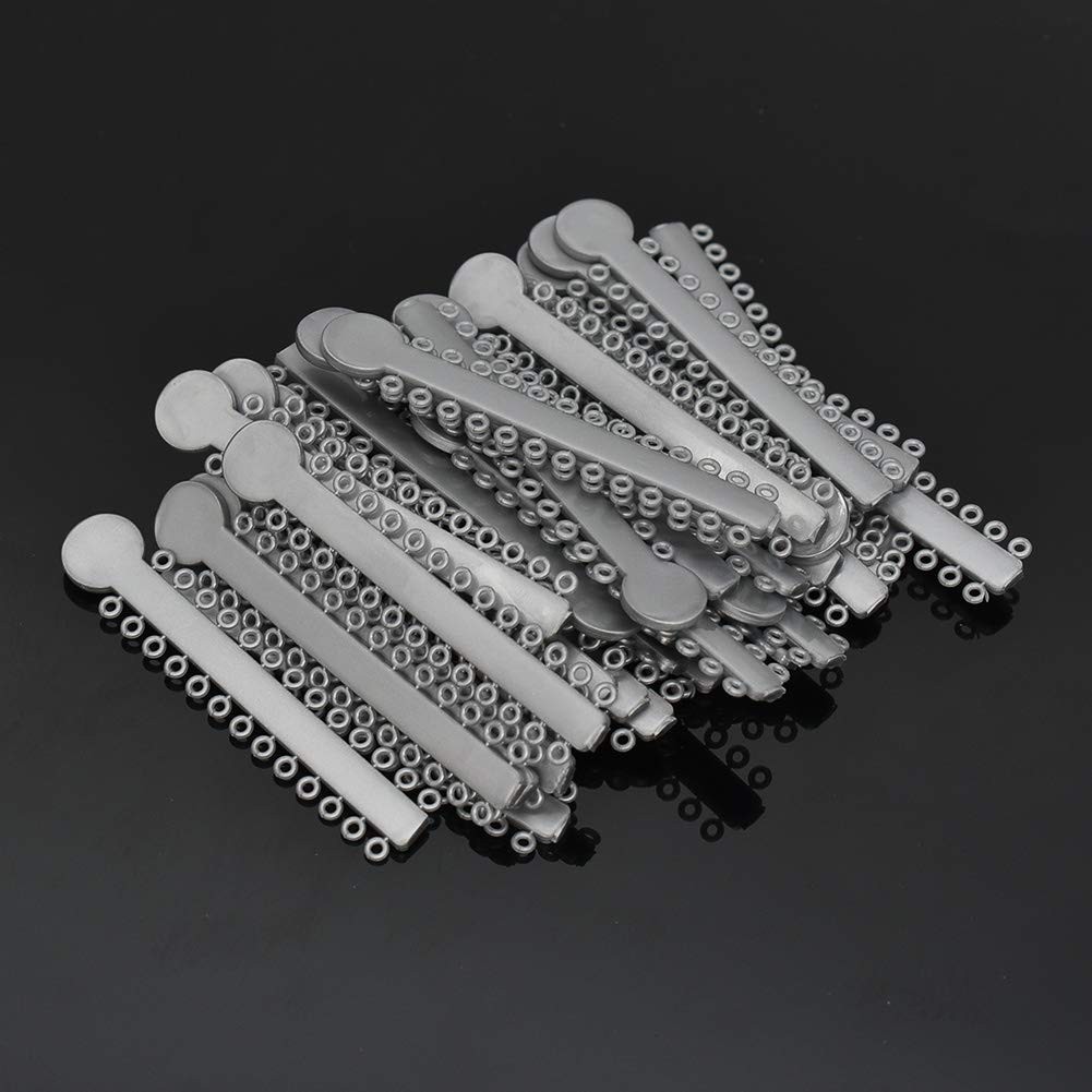 Angzhili Dental Ligature Ties for 1040 Count (Pack of 1), Gray