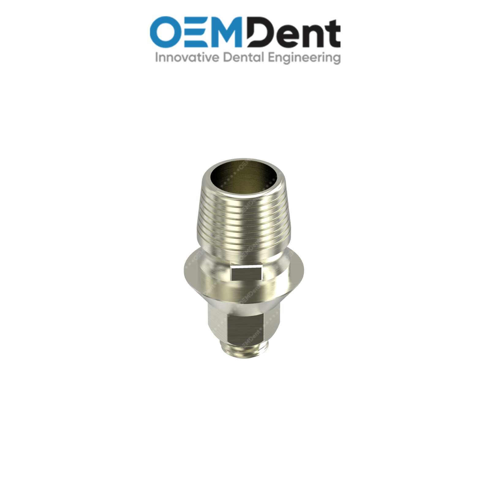 Titanium Ti-Base Anti-Rotation SP Ø4.3mm MIS® Compatible Int Hex 2.45mm