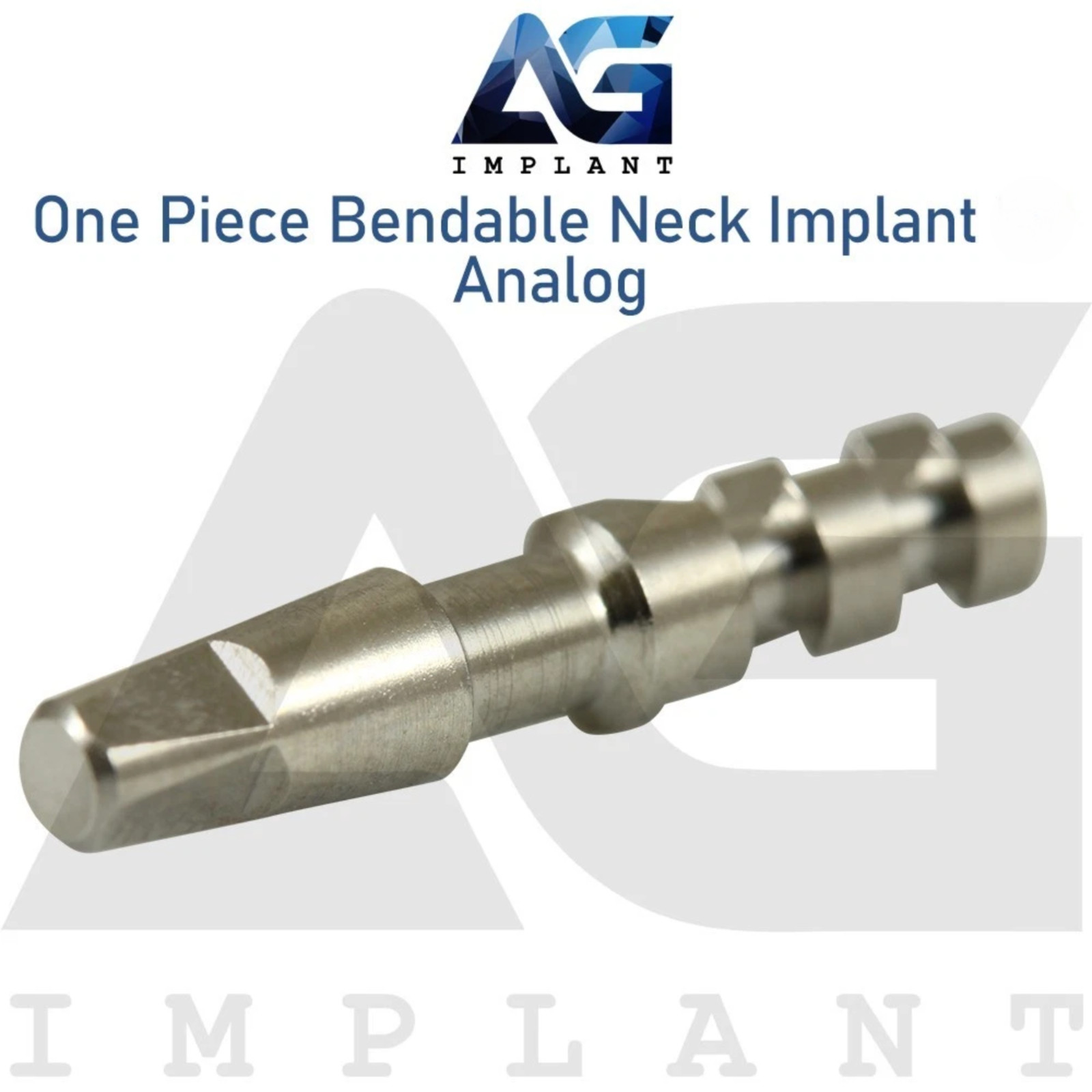 10x Dental Analog Flexible Neck One Piece Fixture System Compatible Lab
