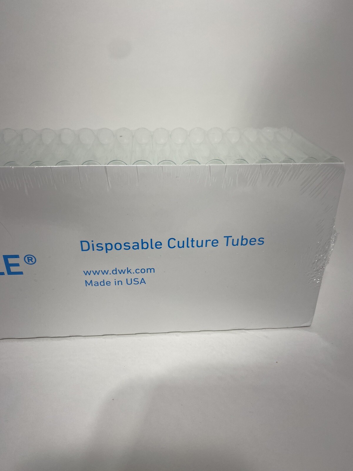 Duran Wheaton Kimble 60BM12 Lime Glass Disposable Culture Tubes 12x75mm 250 Qty