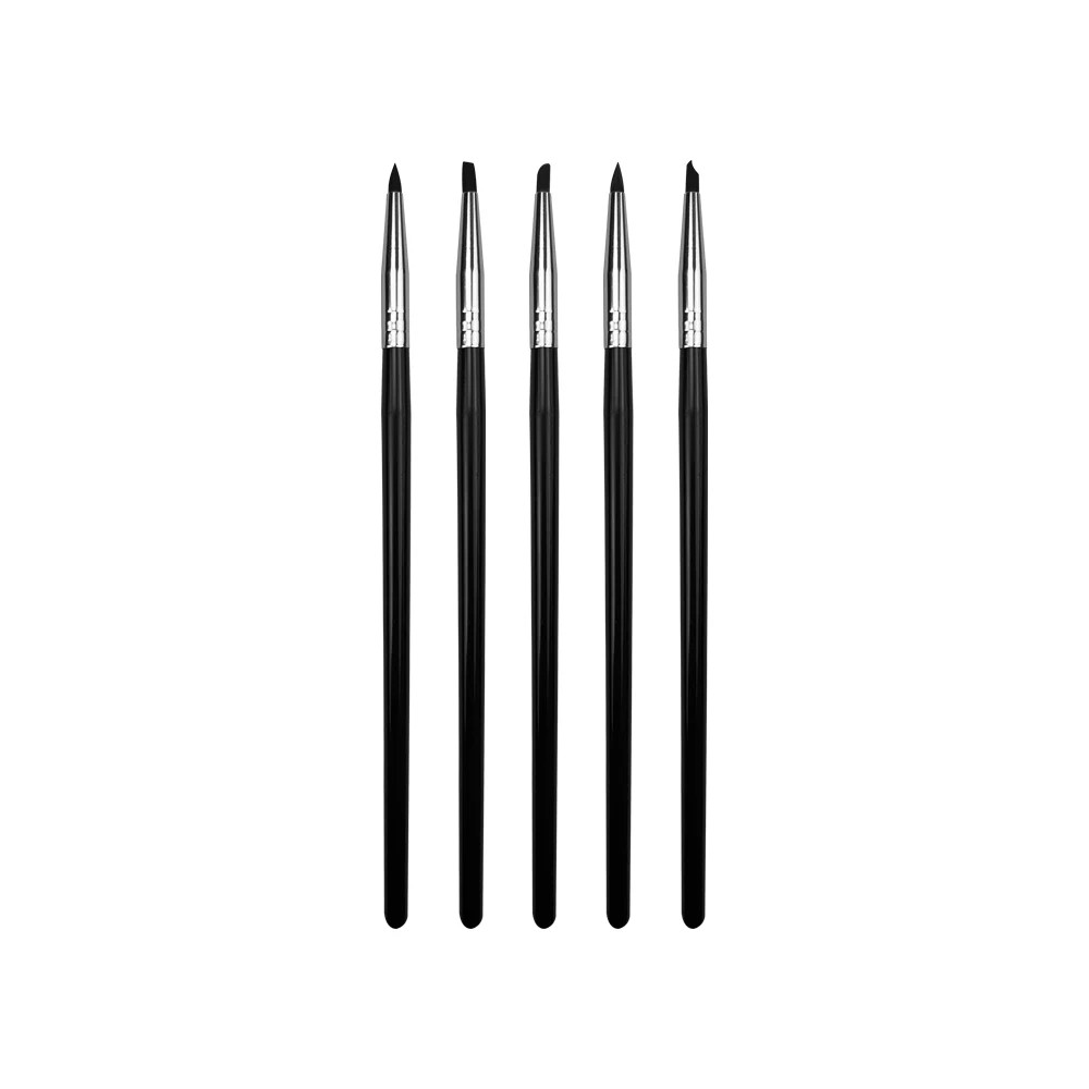 5 Pcs Dental Resin Brush Pens Shaping Silicone Tooth Tool for Adhesive Composite