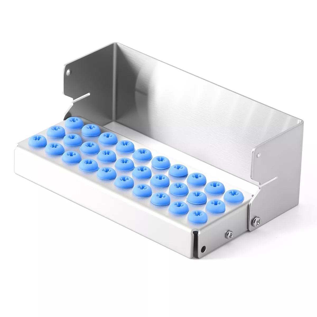 6/8/12/30 Holes Dental Implant Drills Bur Holder Disinfection Box Block