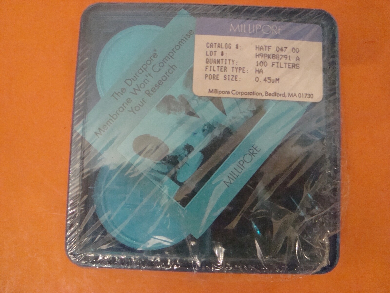 Millipore HATF 047 00 Mixed Cellulose Ester Membranes 0.45um NOS