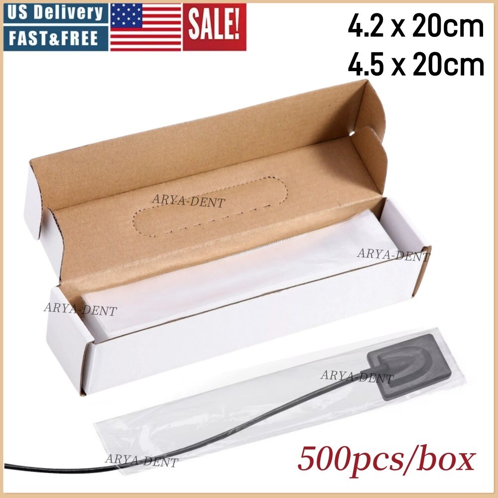 Dental Digital X-Ray Sensor Plastic Covers Disposable Protector Barrier Sleeves