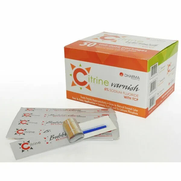 CITRINE VARNISH 5 % Spearmint with TCP 50 Unit-dose Pack DHARMA Research USA