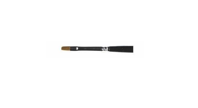 Keystone 1171220 Red Sable Synthetic Ceramist Brush #2 Flat