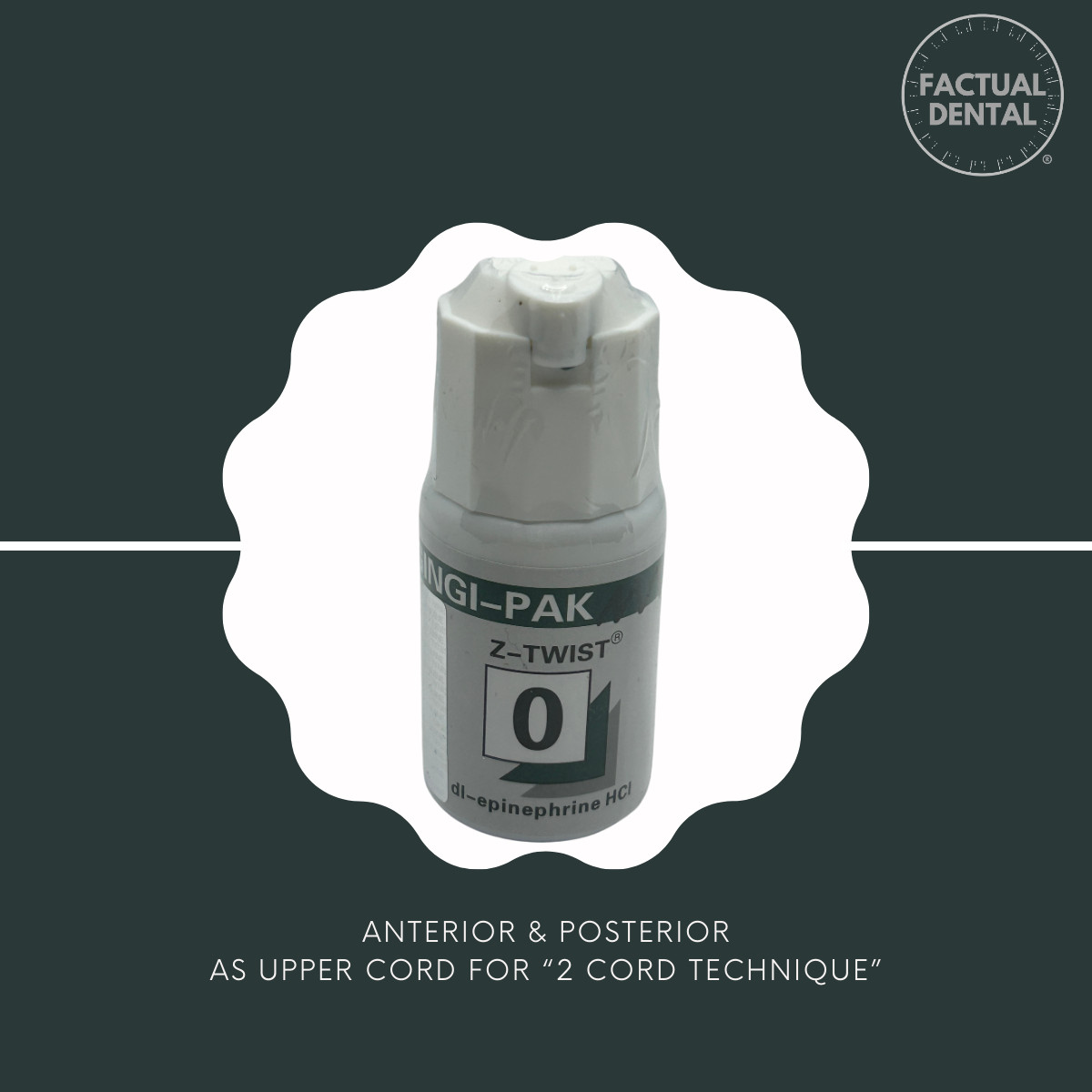 3 Pack Dental Gum Retraction Cord – #0, #00, #000 100% Cotton Super Absorbent
